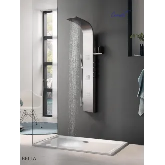 Душевая панель Ceruttispa BELLA из нерж стали, цвет хром