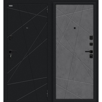 Граффити-5/SBlack Букле черное/Slate Art