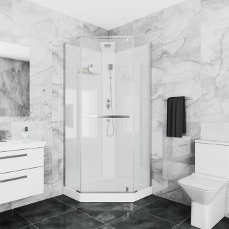 Душевая кабина Ceruttispa CHIKA901T 90x90x215-225