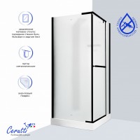 Душевая кабина Ceruttispa MIMI90BF 90x90x215-225