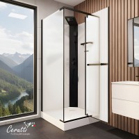 Душевая кабина Ceruttispa MIMI90BF 90x90x215-225