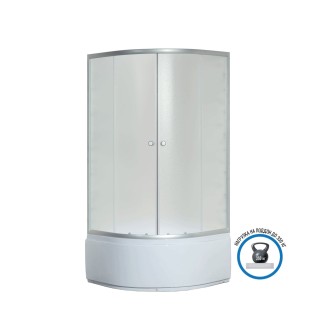 Душевой уголок Niagara Eco NG-005-14 (80х80х195) поддон (39см), матовое
