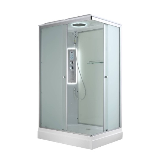 Душевая кабина CK2912LED 120х90х215 поддон 19 см