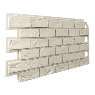 Фасадная панель ТЕХНОНИКОЛЬ ОПТИМА БШ Кирпич, слоновая кость Фасадная панель ТЕХНОНИКОЛЬ ОПТИМА БШ Кирпич, слоновая кость